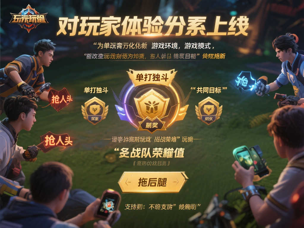 王者荣耀全新‘战队荣耀值’系统上线，助力团队协作